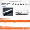 S quare-shoudle milling tools PE02 Holder