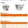 Face milling tools PE14