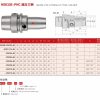 HSK32E HSK40E HSK50E HSK63E Hydraulic tool holder