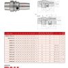 HSK32E HSK40E HSK50E HSK63E Hydraulic tool holder