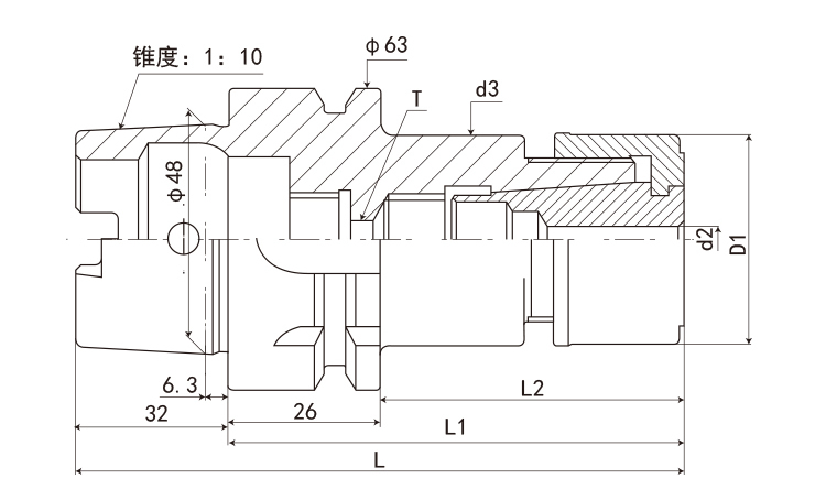 HSK63A GSK Tool Holder