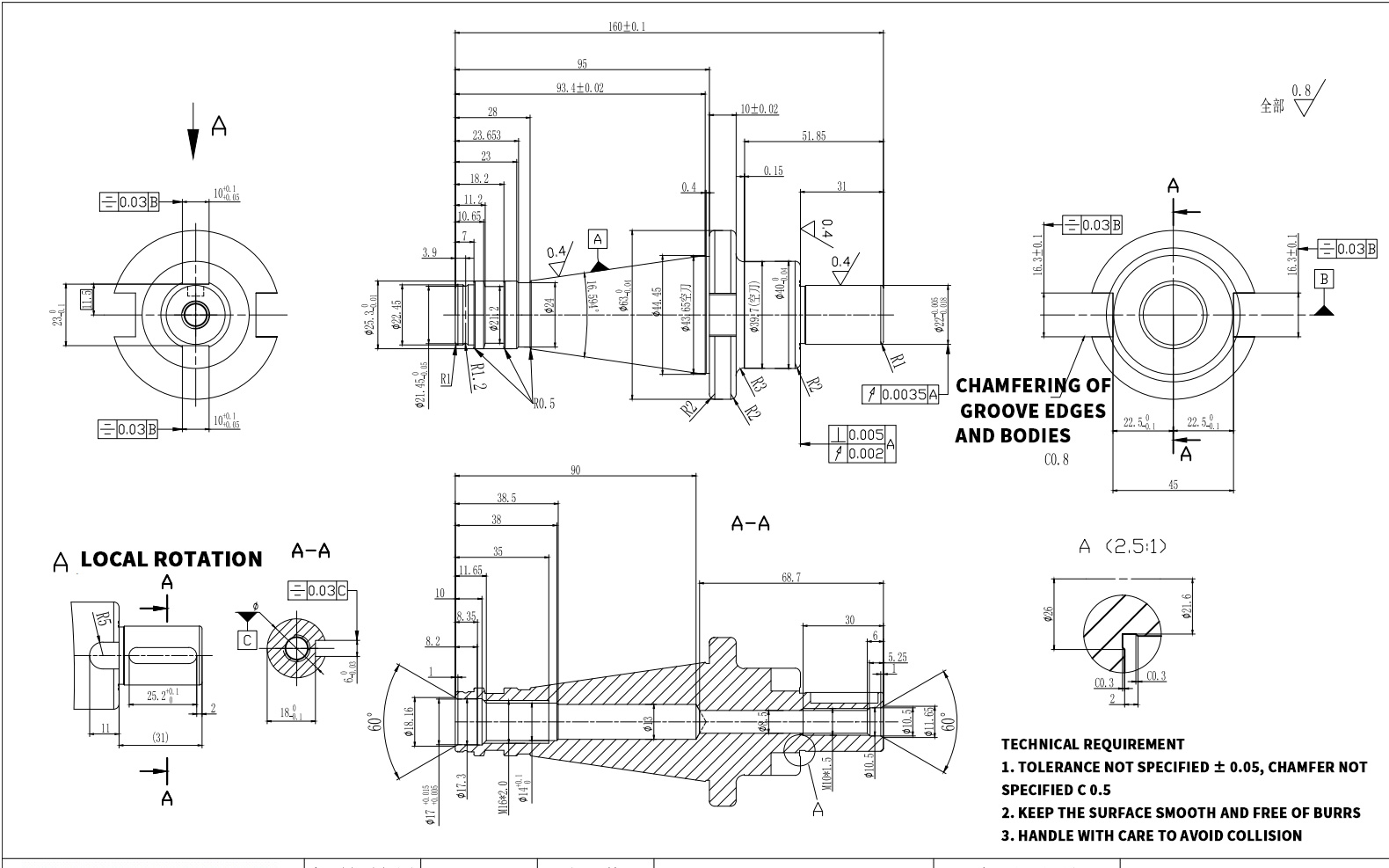 NT40 Combi Shell Mill Holder