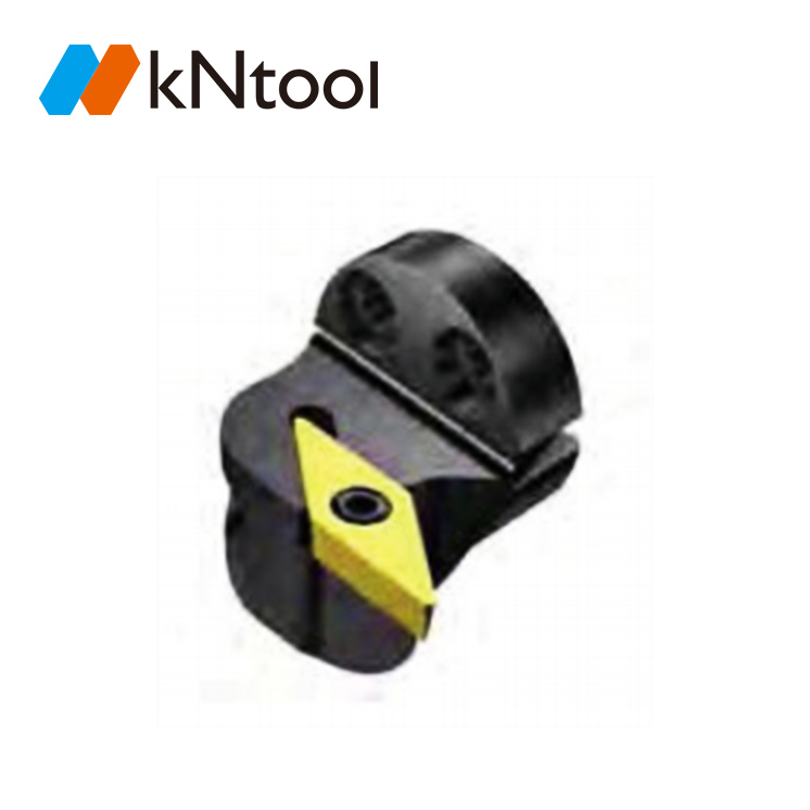 Positive type 93 degree boring and profile-turning Cartridge for damping turning tool holder