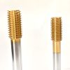 Titanium-plated extrusion wire tap