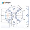 KO96 series through-hole compatible zero-point quick-change plate KO9652-200