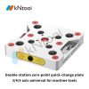 KT96 series manual zero point quick change plate KT9652-155 compatible zero point quick change plate