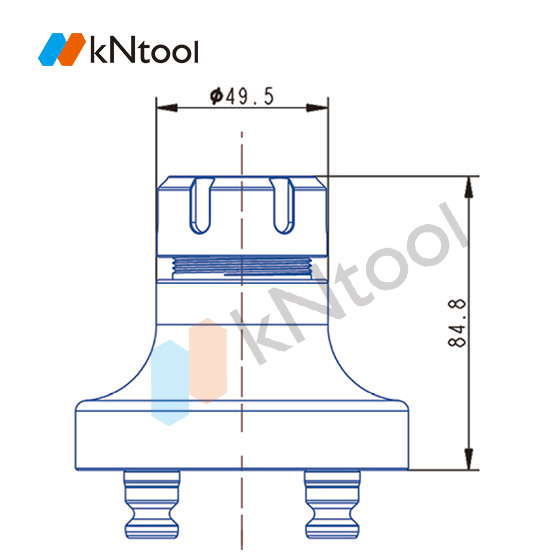 KN52 Series ER Type Zero Point Chuck KN52-ER32
