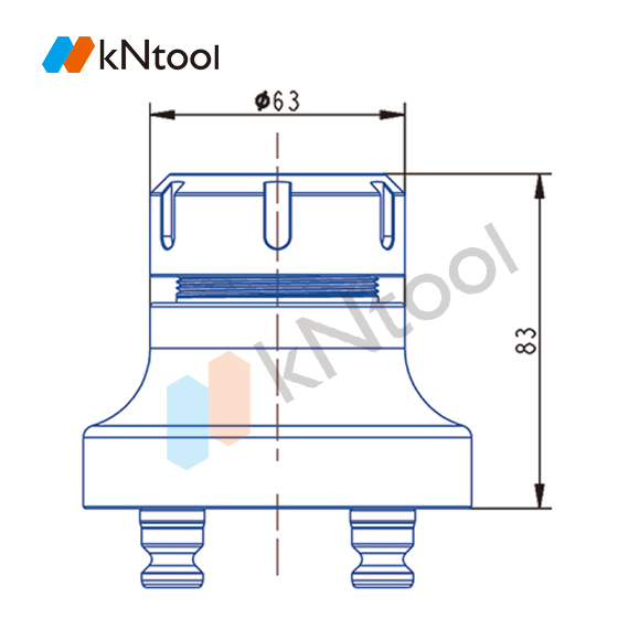 KN52 Series ER Zero Point Chuck KN52-ER40