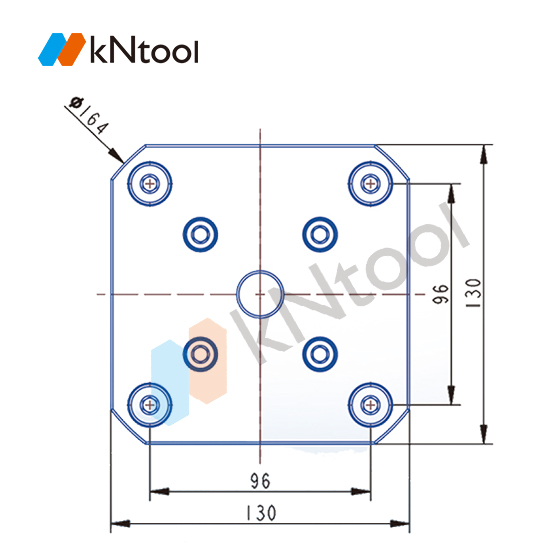 KN96 Series ER Zero Point Chuck KN96-ER40