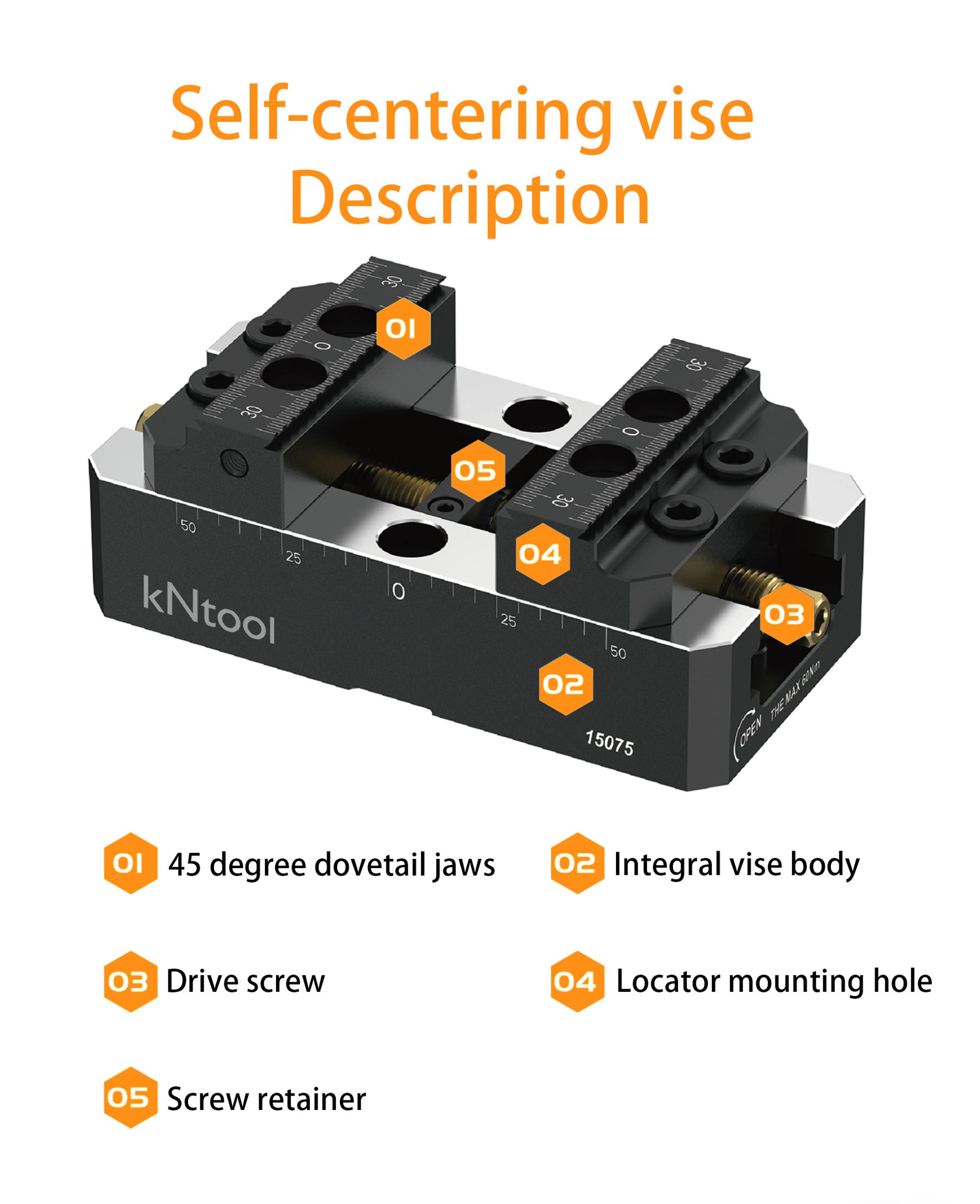 Self-centering-vise-Description