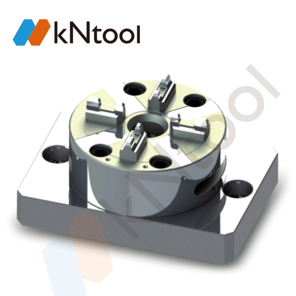 KNXR-06003 Manual Chuck D100 With CNC Base