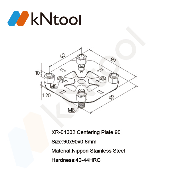 XR-01002 Centering Plate 90