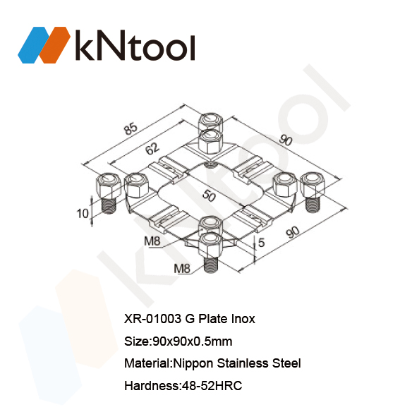 XR-01003 G Plate Inox